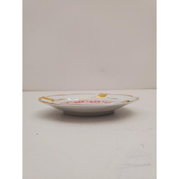 Vintage Limoges Veritable Porcelaine D’Art cobalt blue 22k gold ashtray- France - Picture 10 of 10